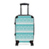 Fair Isle Knitting Cabin Suitcase